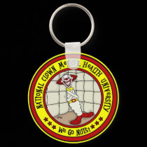 National Clown Mental Health University keychains