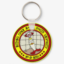 National Clown Mental Health University keychains
