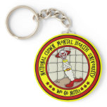 National Clown Mental Health University Key Chain