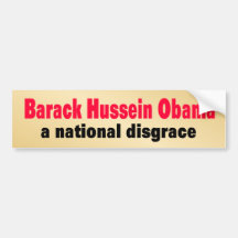 national_disgrace bumper stickers