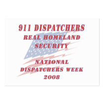National Dispatchers Week 2008 Business Cards
