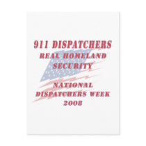 National Dispatchers Week 2008 postcards