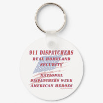National Dispatchers Week American Heroes keychains