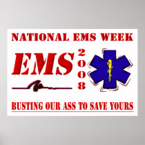 National EMS Week 2008 Poster