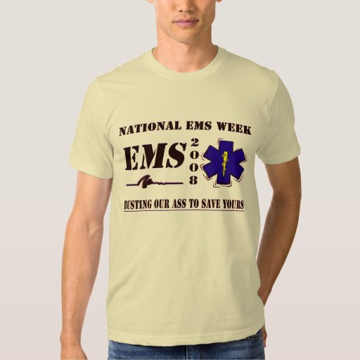 National EMS Week TShirt Zazzle