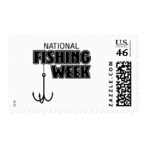 National Fishing Week postage