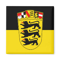 National flag Baden-Wuerttemberg Refrigerator Magnets