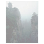 National forest park, Wuling Mountain, Hunan provi Letterhead Design