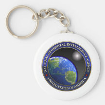 National Geospatial-Intelligence Agency (NGA) Keychain