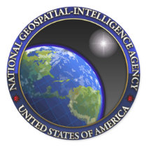 National Geospatial-Intelligence Agency (NGA) Round Sticker