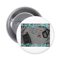 National Guard Girlfriend Pinback Button