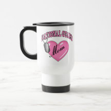 National Guard Mom Heart N Dog Tag Coffee Mugs