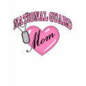 National Guard Mom Heart N Dog Tag t-shirts by ArmyMomCreations National Guard Mom Heart N Dog Tag t-shirts