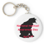 National Hairball Awareness Day Key Chains