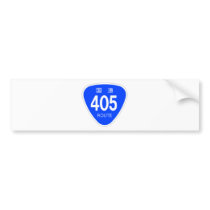 National highway 405 line - national highway sign bumper sticker