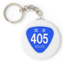 National highway 405 line - national highway sign key chain
