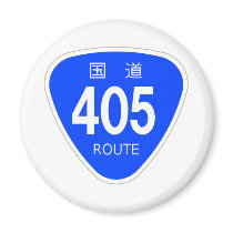National highway 405 line - national highway sign magnets