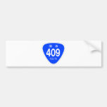 National highway 409 line - national highway sign bumper stickers