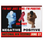 National HIV Testing Day flyers