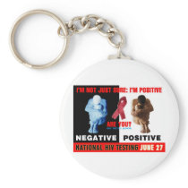 National HIV Testing Day Keychains