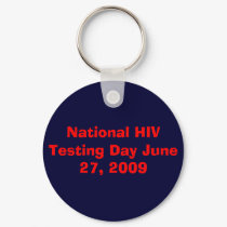 National HIV Testing Day Keychain by soulkreationz National HIV Testing Day Keychain