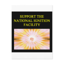 NATIONAL ignition facility fusion research Post Card