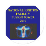 national ignition facility round sticker