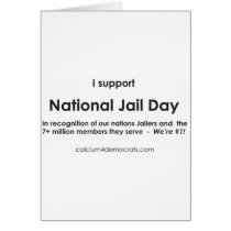 National Jail Day cards by WaterWalker National Jail Day cards