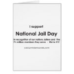 National Jail Day Greeting Card