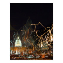 National Mall celebrating holiday photo Post Cards