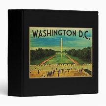 National Mall Washington D.C. Binders
