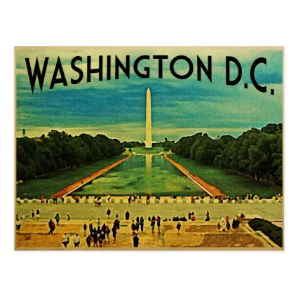 National Mall Washington D.C. Post Card