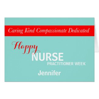 National Nurse Practitioner Week Card