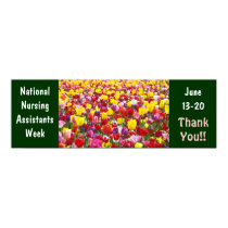 National Nursing Assistants Week poster Thank You