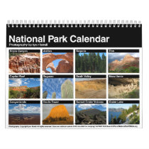 National Park Calendar