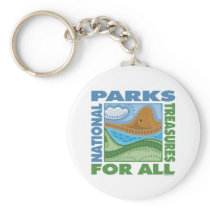 National Parks Keychain