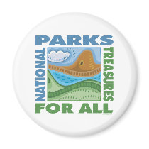 National Parks Fridge Magnets