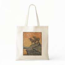 National Parks - Mt. Goats - distressed Tote Bag
