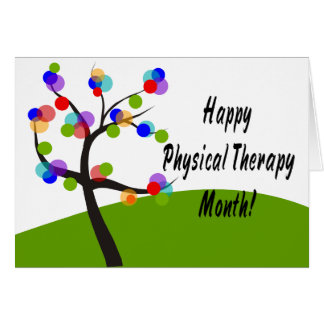 National Physical Therapy Month Card