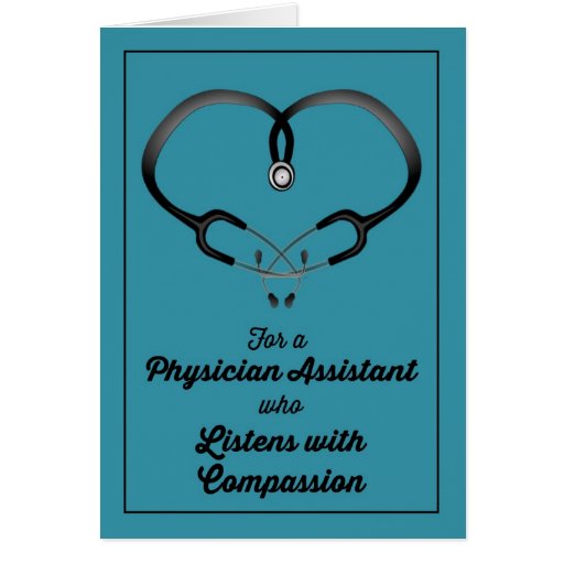 National Physician Assistant Day Week, Thank You Greeting Card Zazzle