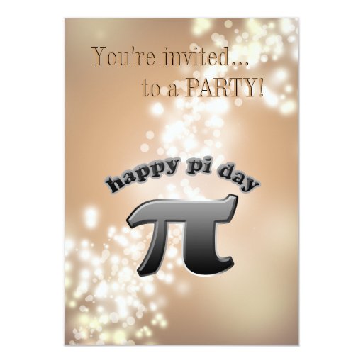 pi day invitation
