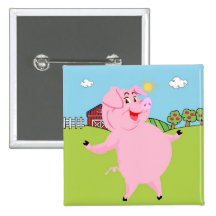 National Pig Day March 1st Pins