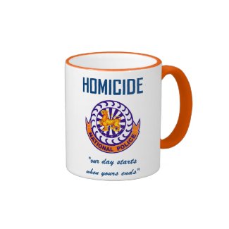National Police Homicide Mug