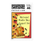 National Radio Day, August 20 Postage