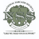 National Sarcasm Society shirt