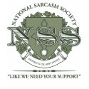 National Sarcasm Society t-shirts