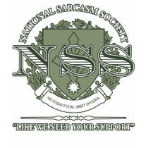 National Sarcasm Society t-shirts by strk3 National Sarcasm Society t-shirts