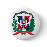 National Seal of The Dominican Republic Pin