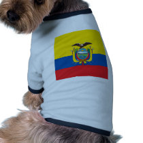 National Standard Of Ecuador, Ecuador Pet Tshirt