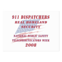 National Telecommunicators Week 2008 Business Card Templates